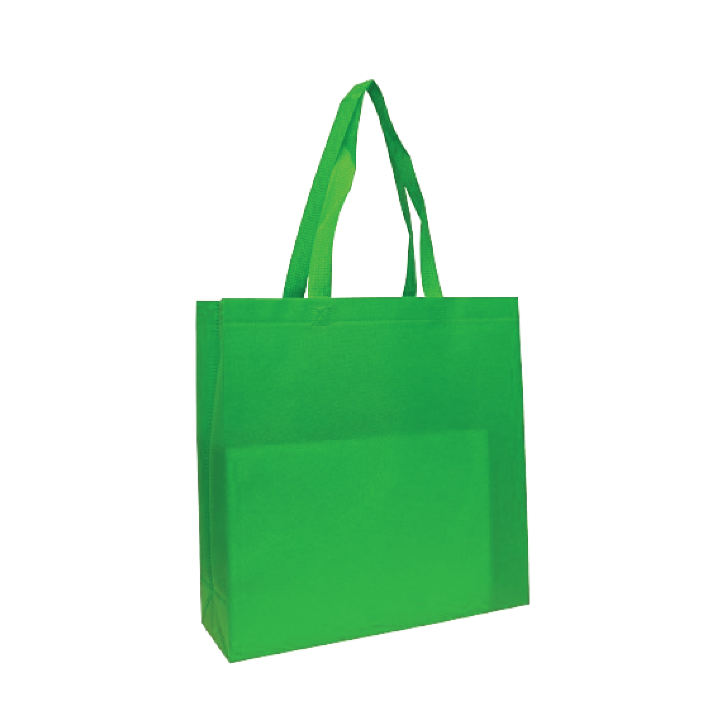 NWB 36361-A non-woven tote bag in Green – large 14L eco-friendly bag