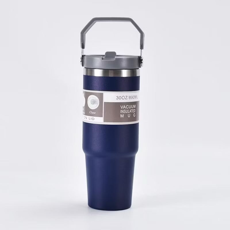 OS-DF 2230 Thermal Tumbler in Navy Blue ā Front View