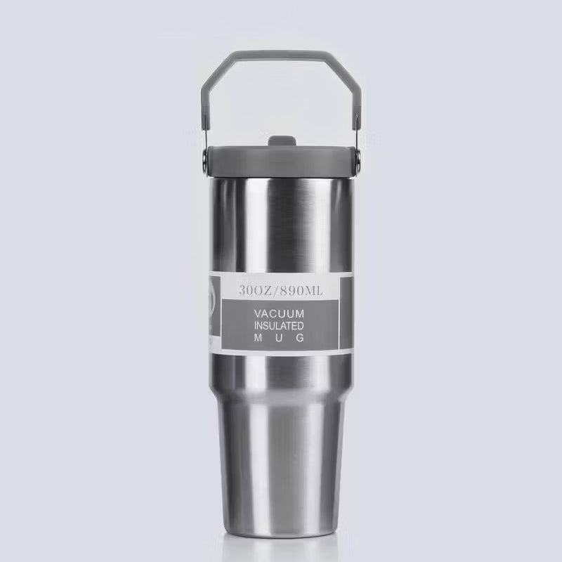 OS-DF 2230 Thermal Tumbler in Silver ā Front View