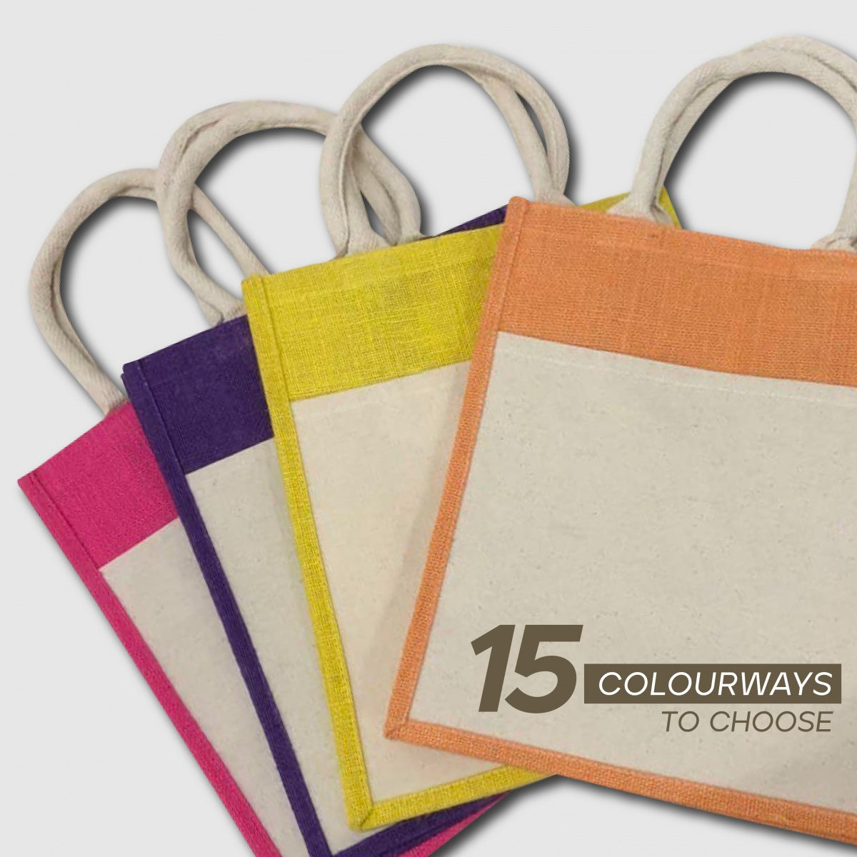 JB-05 small jute bag in different colors
