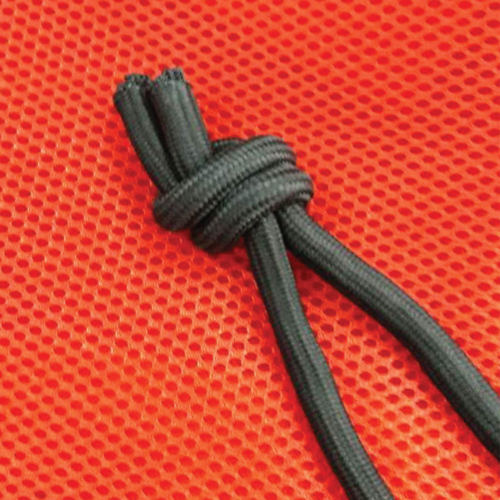 Red Drawstring Bag with Thick Rope