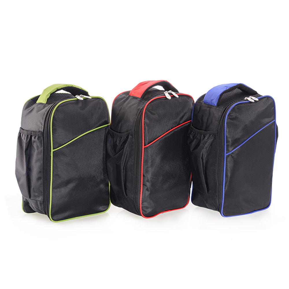 MP-065 Black green, red and blue multipurpose bag with zip
