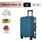BLUE MOUNTAIN 20"/24" ROBO PC TROLLEY SUITCASES LUGGAGE HAND TROLLEY HARD CASE BAG TSA LOCK
