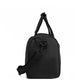 Black backpack on a white background