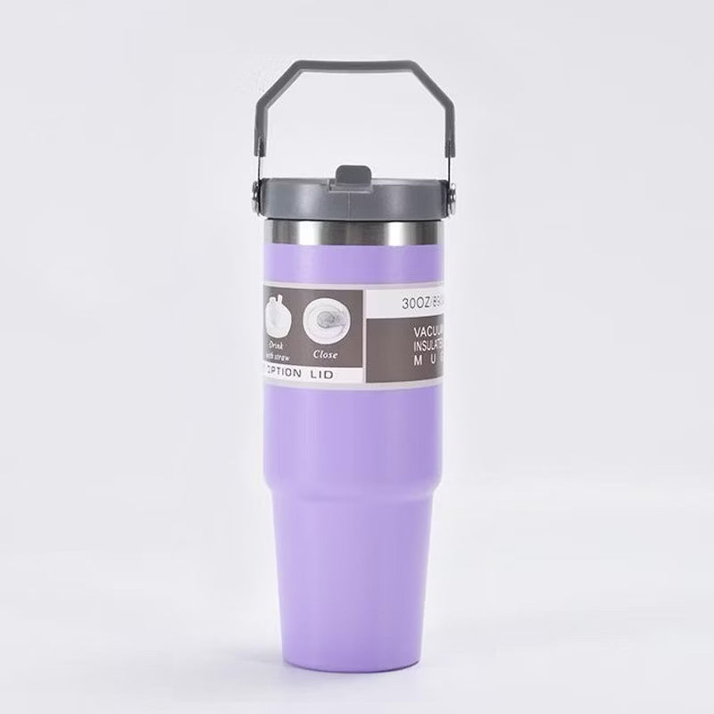 OS-DF 2230 Thermal Tumbler in Purple – Front View