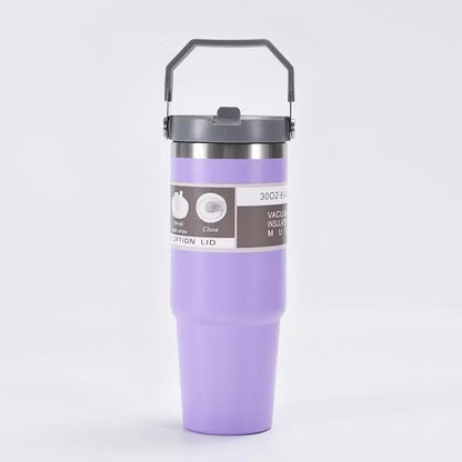 OS-DF 2230 Thermal Tumbler in Purple – Front View