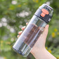 OS-DF 2301 Water Bottle in Black – Front View